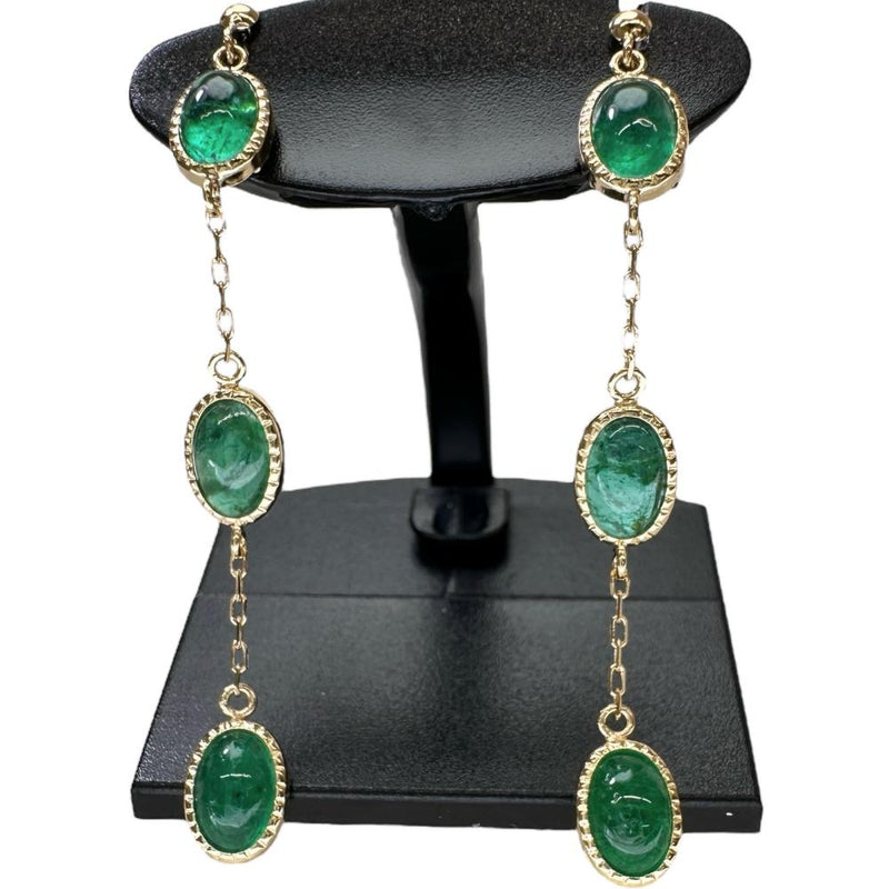 カボションエメラルド 計3.07ct ピアス K18ゴールド 18金 1.4g レディース
【中古】【真子質店】【NN】




【MaMoY】