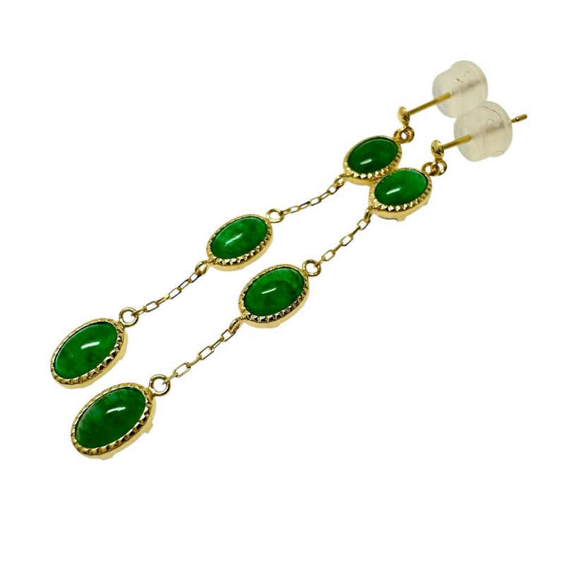 カボションエメラルド 計3.07ct ピアス K18ゴールド 18金 1.4g レディース
【中古】【真子質店】【NN】




【MaMoY】