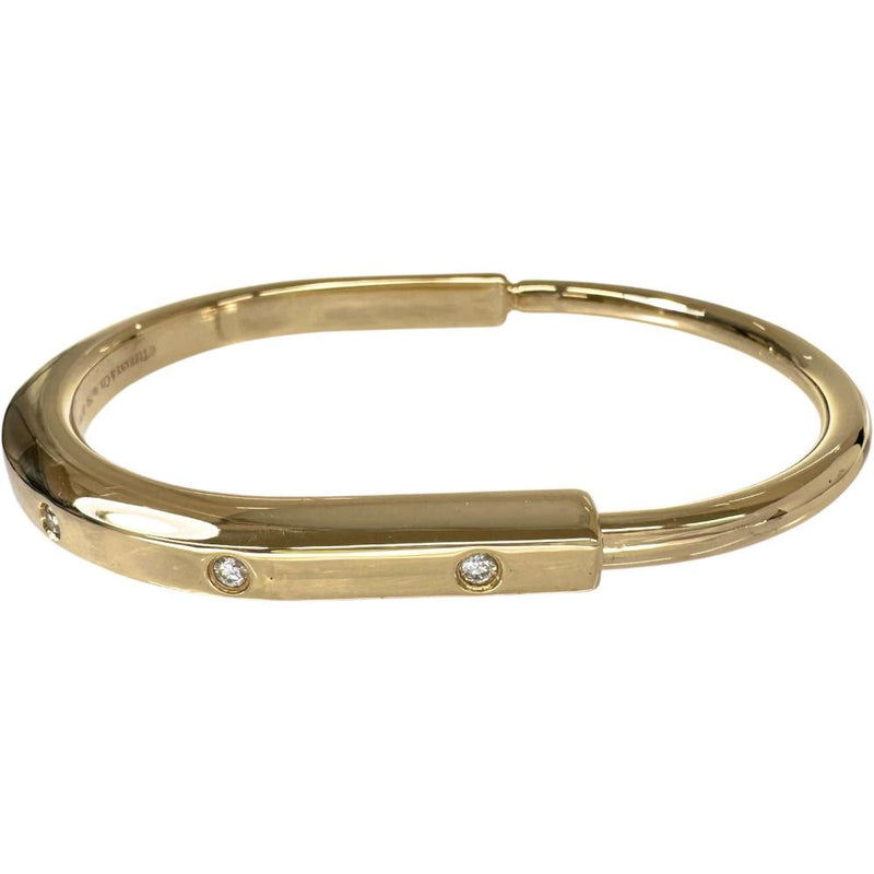 【TIFFANY&Co./ティファニー】 ダイヤモンド（8P) 0.31ct ブレスレット ロック ラージ バングル K18YGイエローゴールド 18金 37.0g 18.0cm レディース
【中古】【真子質店】【GD】




【YYII】