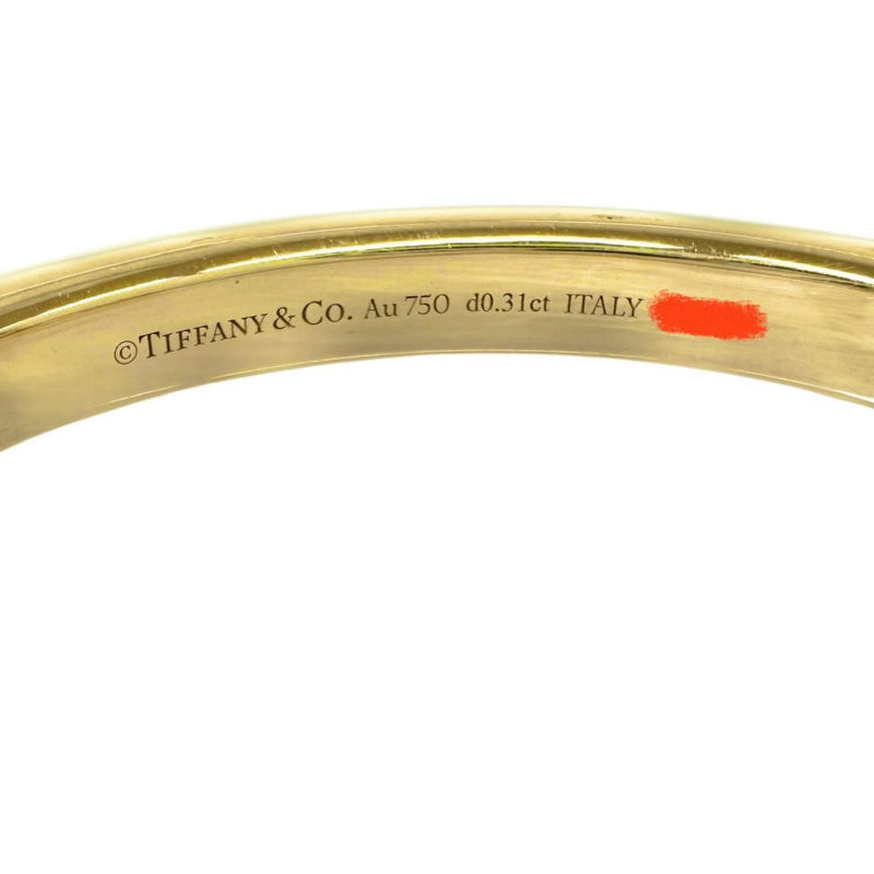 【TIFFANY&Co./ティファニー】 ダイヤモンド（8P) 0.31ct ブレスレット ロック ラージ バングル K18YGイエローゴールド 18金 37.0g 18.0cm レディース
【中古】【真子質店】【GD】




【YYII】