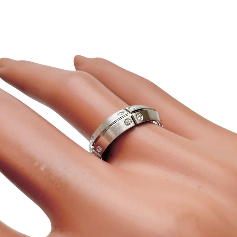 10号【TIFFANY&Co./ティファニー】 ストリーメリカ ダイヤ入り ダイヤモンド 20P リング・指輪 K18WGホワイトゴールド 18金 5.0g レディース
【中古】【真子質店】【GD】




【KMiI】