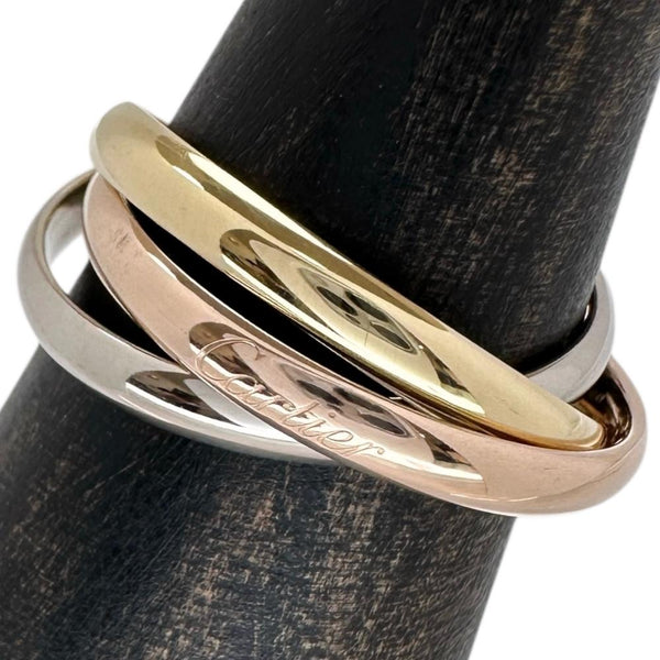 15号【CARTIER/カルティエ】 リング・指輪 トリニティスモール ※現行刻印 K18YGイエローゴールド 18金/K18WGホワイトゴールド 18金/K18PGピンクゴールド 6.4g 55 ユニセックス
【中古】【真子質店】【GD】




【IMaMaI】