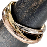 15号【CARTIER/カルティエ】 リング・指輪 トリニティスモール ※現行刻印 K18YGイエローゴールド 18金/K18WGホワイトゴールド 18金/K18PGピンクゴールド 6.4g 55 ユニセックス
【中古】【真子質店】【GD】




【IMaMaI】
