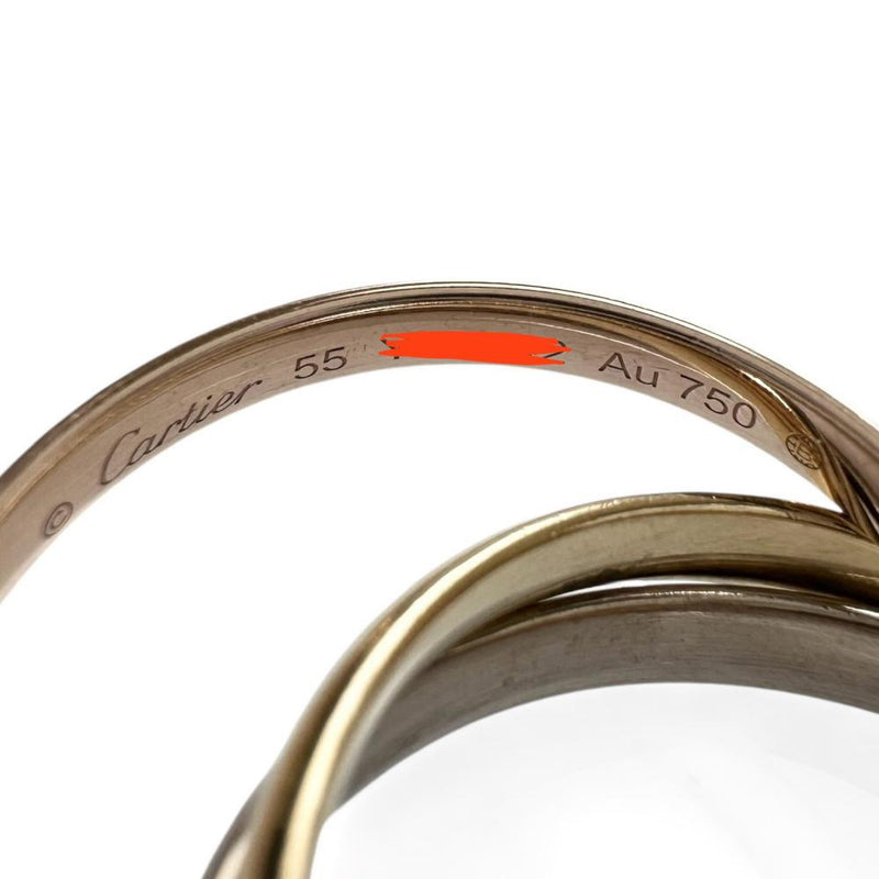 15号【CARTIER/カルティエ】 リング・指輪 トリニティスモール ※現行刻印 K18YGイエローゴールド 18金/K18WGホワイトゴールド 18金/K18PGピンクゴールド 6.4g 55 ユニセックス
【中古】【真子質店】【GD】




【IMaMaI】