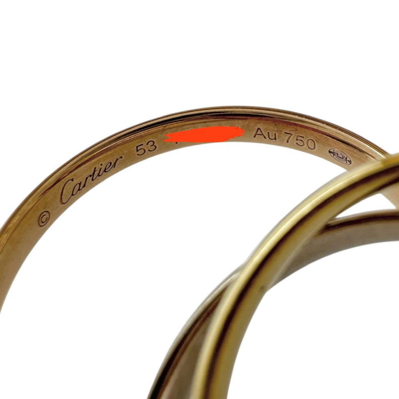 13号【CARTIER/カルティエ】 リング・指輪 トリニティスモール ※現行刻印 K18YGイエローゴールド 18金/K18WGホワイトゴールド 18金/K18PGピンクゴールド 6.3g 53 スリーカラー ユニセックス
【中古】【真子質店】【GD】




【IMaDT】