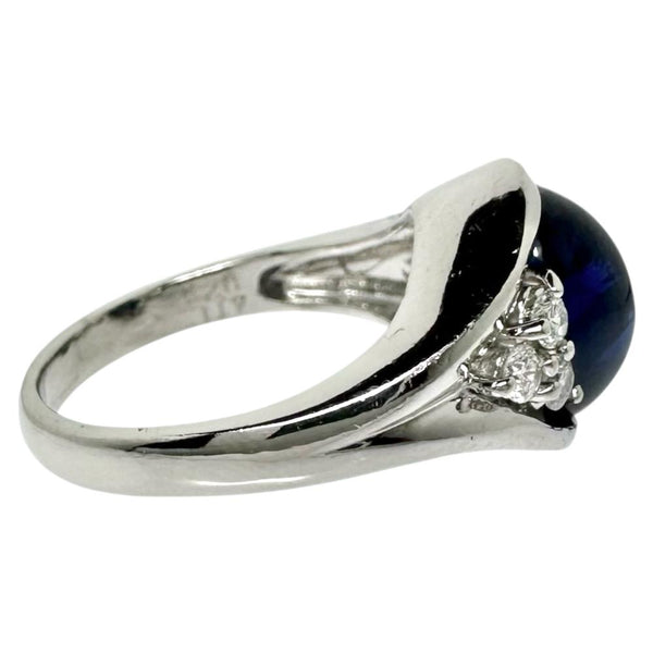 10号 カボションサファイア 4.11ct ダイヤモンド 計0.23ct リング・指輪 Pt900プラチナ 7.2g レディース
【中古】【真子質店】【NN】




【MiMoMi】