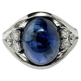 10号 カボションサファイア 4.11ct ダイヤモンド 計0.23ct リング・指輪 Pt900プラチナ 7.2g レディース
【中古】【真子質店】【NN】




【MiMoMi】