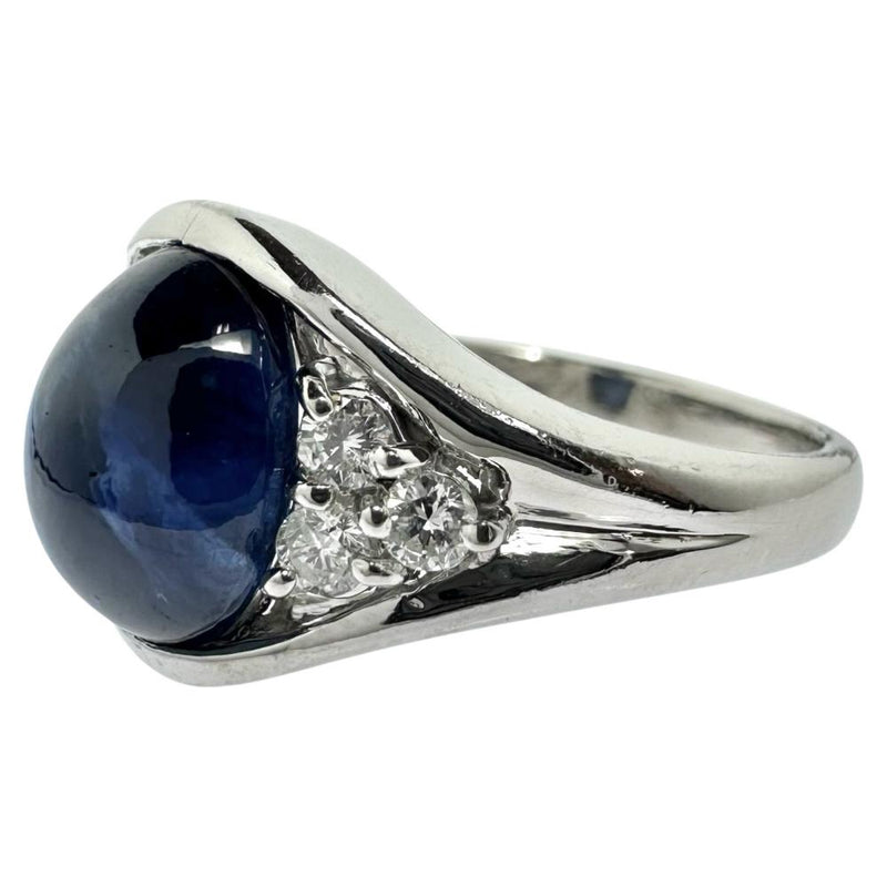 10号 カボションサファイア 4.11ct ダイヤモンド 計0.23ct リング・指輪 Pt900プラチナ 7.2g レディース
【中古】【真子質店】【NN】




【MiMoMi】