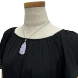 ラベンダーヒスイ（彫り翡翠） ダイヤモンド 0.06ct ペンダントトップ K18WGホワイトゴールド 18金 18.4g レディース
【中古】【真子質店】【NN】




【YTK】