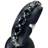 サファイア 計19.74ct ダイヤモンド 計0.40ct ブレスレット K18WGホワイトゴールド 18金 14.9g 17.2cm レディース
【中古】【真子質店】【NN】




【TMiYx】