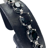 サファイア 計19.74ct ダイヤモンド 計0.40ct ブレスレット K18WGホワイトゴールド 18金 14.9g 17.2cm レディース
【中古】【真子質店】【NN】




【TMiYx】