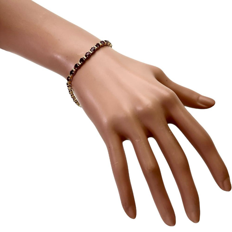 ルビー 5.50ct ダイヤモンド 0.50ct ブレスレット K18ゴールド 18金 10.2g 17.7cm レディース
【中古】【真子質店】【NN】




【IYMox】