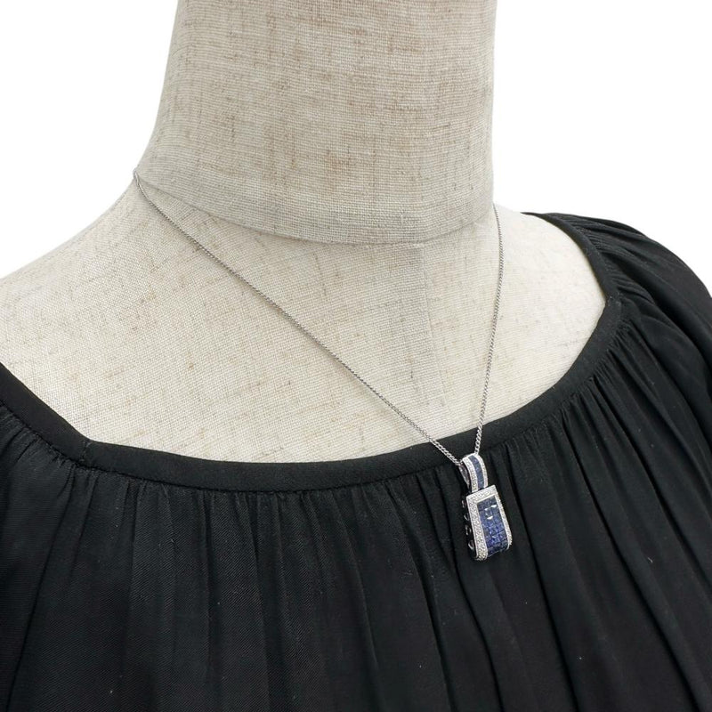 ミステリーセッティングサファイア 2.80ct ダイヤモンド 0.25ct ペンダントトップ K18WGホワイトゴールド 18金 4.6g レディース
【中古】【真子質店】【NN】




【KST】