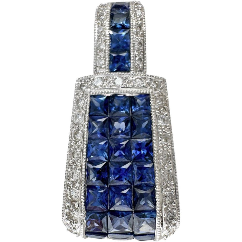 ミステリーセッティングサファイア 2.80ct ダイヤモンド 0.25ct ペンダントトップ K18WGホワイトゴールド 18金 4.6g レディース
【中古】【真子質店】【NN】




【KST】