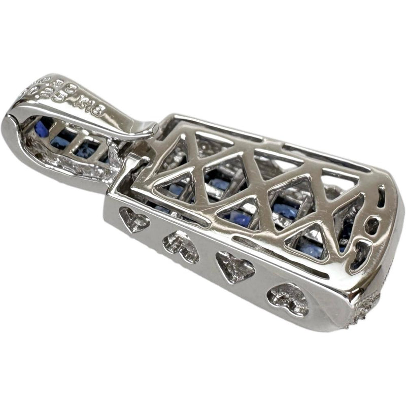 ミステリーセッティングサファイア 2.80ct ダイヤモンド 0.25ct ペンダントトップ K18WGホワイトゴールド 18金 4.6g レディース
【中古】【真子質店】【NN】




【KST】