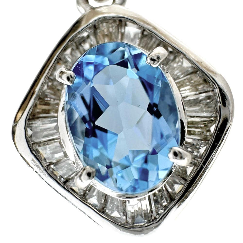 アクアマリン 0.68ct ダイヤモンド 0.44ct ペンダントトップ Pt900プラチナ 2.3g レディース
【中古】【真子質店】【NN】




【TYS】