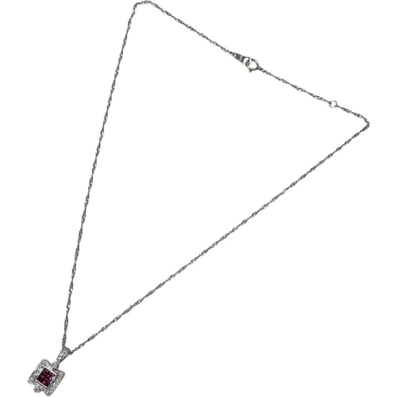 リバーシブルデザイン ルビー 0.23ct ダイヤモンド 0.27/0.35ct ネックレス Pt850プラチナ/Pt900プラチナ 6.1g 40cm レディース
【中古】【真子質店】【NN】




【MoKT】