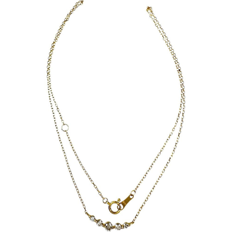 ダイヤモンド 0.30ct ネックレス K18ゴールド 18金 1.5g 42cm レディース
【中古】【真子質店】【NN】




【TYD】