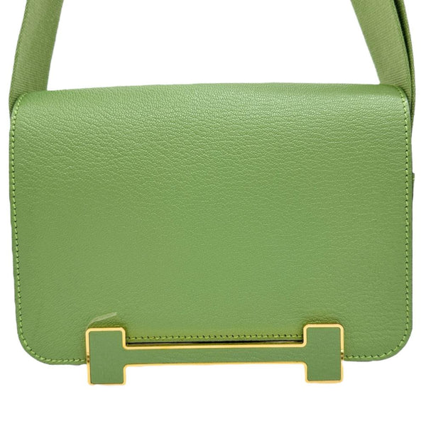 【HERMES/エルメス】 ゲタ ヴェールクリケット シェーブル ショルダーバッグ B刻印（2023年製） レザー グリーンレザー/ゴールド金具 レディース【中古】【真子質店】【BL】




【MoMaTD】