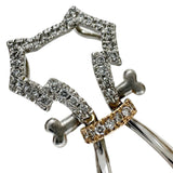 キャットモチーフ ダイヤモンド 計0.38ct ペンダントトップ K18WGホワイトゴールド 18金/K18YGイエローゴールド 18金 5.4g レディース
【中古】【真子質店】【NN】




【SMaMo】
