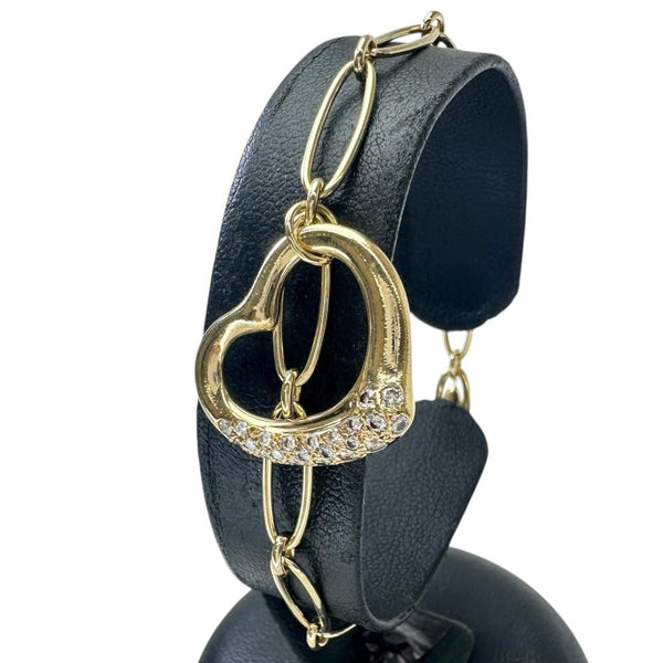 【TIFFANY&Co./ティファニー】 ペレッティ オープンハート ダイヤモンド ブレスレット K18ゴールド 18金 13.0g 17cm レディース
【中古】【真子質店】【BL】




【TIIT】