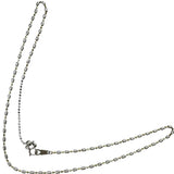 Two-tone design bicolor necklace, 18K gold, 6.9g, 45cm, for women
 [Used] [Makoto Pawn Shop] [BL]




 [Sxx]
 【ex】 