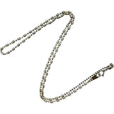 Two-tone design bicolor necklace, 18K gold, 6.9g, 45cm, for women
 [Used] [Makoto Pawn Shop] [BL]




 [Sxx]
 【ex】 