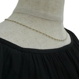 Two-tone design bicolor necklace, 18K gold, 6.9g, 45cm, for women
 [Used] [Makoto Pawn Shop] [BL]




 [Sxx]
 【ex】 