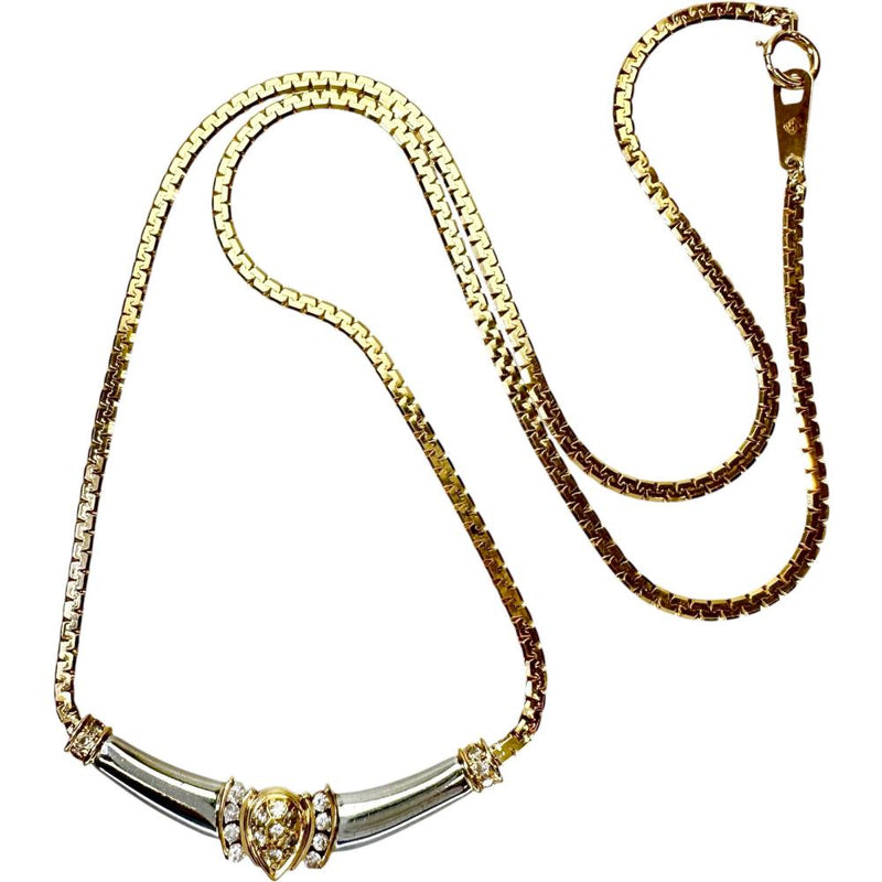 ダイヤモンド 0.23ct ネックレス K18ゴールド 18金/Pt900プラチナ 8.6g 39cm レディース
【中古】【真子質店】【NN】




【SSx】