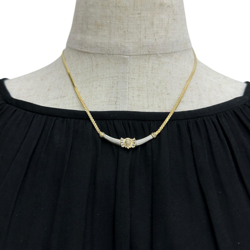 ダイヤモンド 0.23ct ネックレス K18ゴールド 18金/Pt900プラチナ 8.6g 39cm レディース
【中古】【真子質店】【NN】




【SSx】
