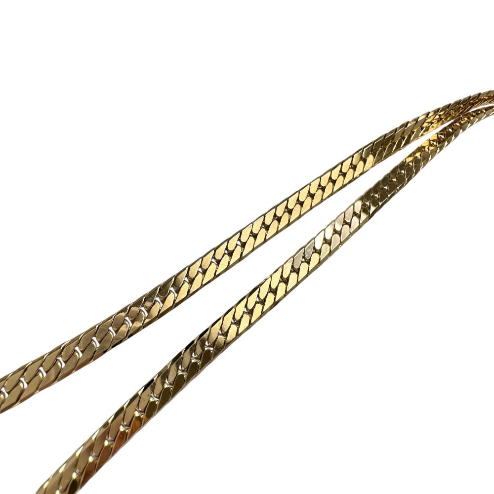 デザインチェーン チェーンのみ ネックレス K18ゴールド 18金 24.6g
