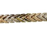 イタリーデザイン ヘリンボーン スリーカラー チェーン ブレスレット K18ゴールド 18金/YG/WG/PG 15.7g 17.5cm レディース
【中古】【真子質店】【BL】




【TDxY】
【ex】