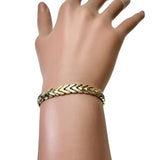 イタリーデザイン ヘリンボーン スリーカラー チェーン ブレスレット K18ゴールド 18金/YG/WG/PG 15.7g 17.5cm レディース
【中古】【真子質店】【BL】




【TDxY】
【ex】