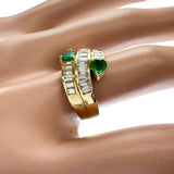 12.5号 エメラルド 0.54ct ダイヤモンド 0.86ct リング・指輪 K18ゴールド 18金/(金性分析済) 6.1g レディース
【中古】【真子質店】【NN】




【IxTMa】