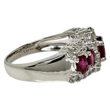 11号 ルビー 計1.44ct ダイヤモンド 計0.73ct リング・指輪 Pt900プラチナ 6.6g レディース
【中古】【真子質店】【NN】




【KxD】