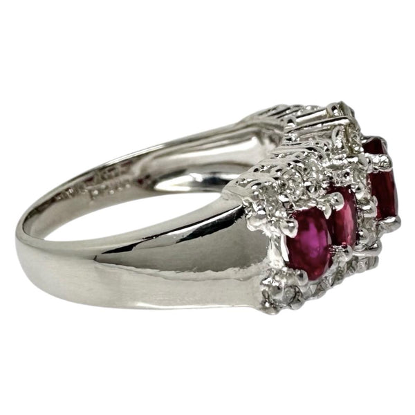 11号 ルビー 計1.44ct ダイヤモンド 計0.73ct リング・指輪 Pt900プラチナ 6.6g レディース
【中古】【真子質店】【NN】




【KxD】