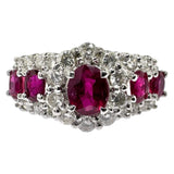 11号 ルビー 計1.44ct ダイヤモンド 計0.73ct リング・指輪 Pt900プラチナ 6.6g レディース
【中古】【真子質店】【NN】




【KxD】