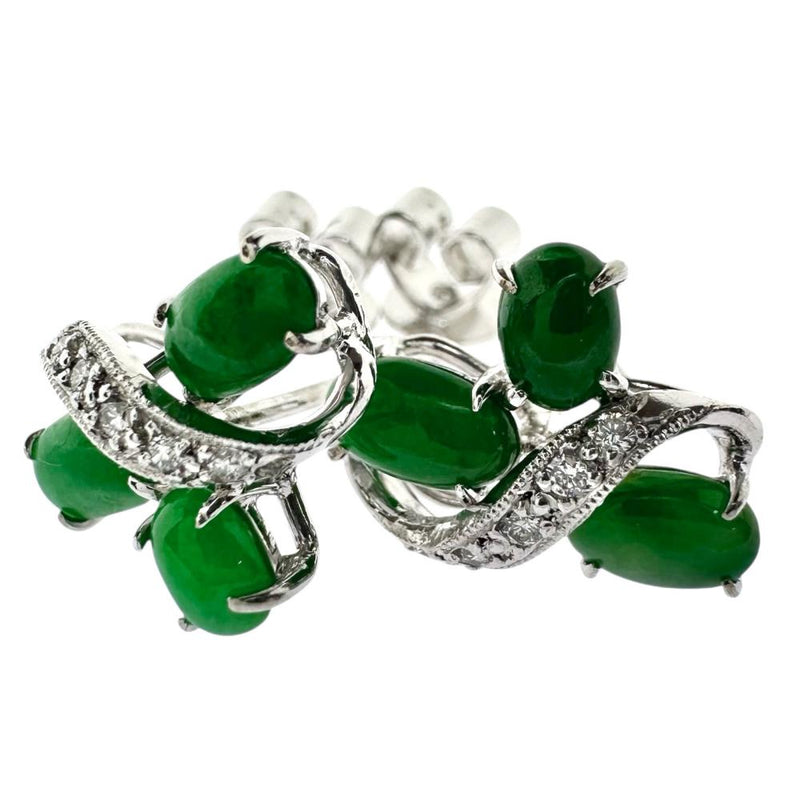 ヒスイ ダイヤモンド ピアス K18WGホワイトゴールド 18金/分析済み 4.2g レディース
【中古】【真子質店】【NN】




【YMaMi】