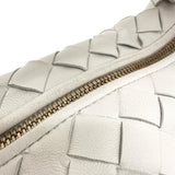【BOTTEGA VENETA/宝缇嘉】迷你 Jodie 手袋 手提包 白色皮革/金色五金 女士【中古】【真子质店】【BL】




【ITDMa】