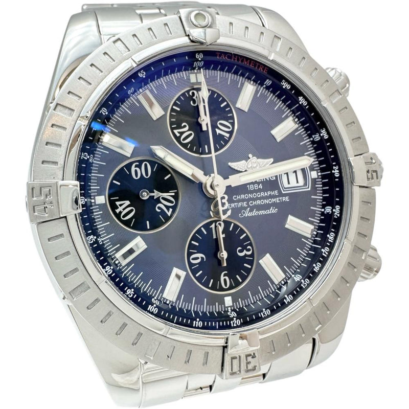 【BREITLING/ブライトリング】 A13356 クロノマット エボリューション クロノグラフ 腕時計 ステンレススチール 自動巻き/オートマ グレー文字盤/シルバーベルト メンズ
【中古】【真子質店】【GD】




【TTxx】
