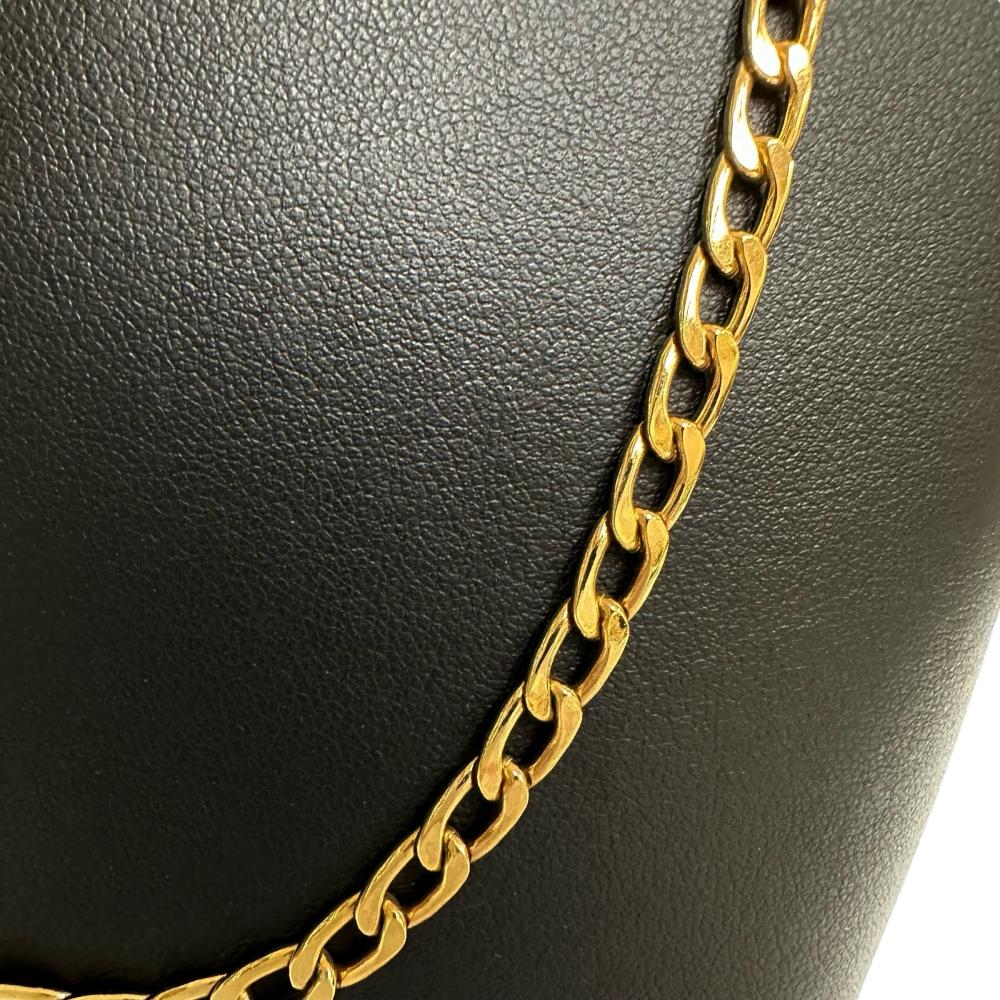 Christian Dior/クリスチャンディオール】 喜平型 ネックレス GP 15.5g