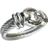 Size 13 [CHARRIOL] Wire Ring K18WG White Gold 18K 5.8g Ladies
[Used] [Makoto Shichiten] [GD]

[SxT]
[ex]