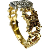 22.5号 ガレリア メンズOK ダイヤモンド 0.12ct リング・指輪 K18ゴールド 18金/Pt900プラチナ 7.1g レディース
【中古】【真子質店】【NN】




【IITT】