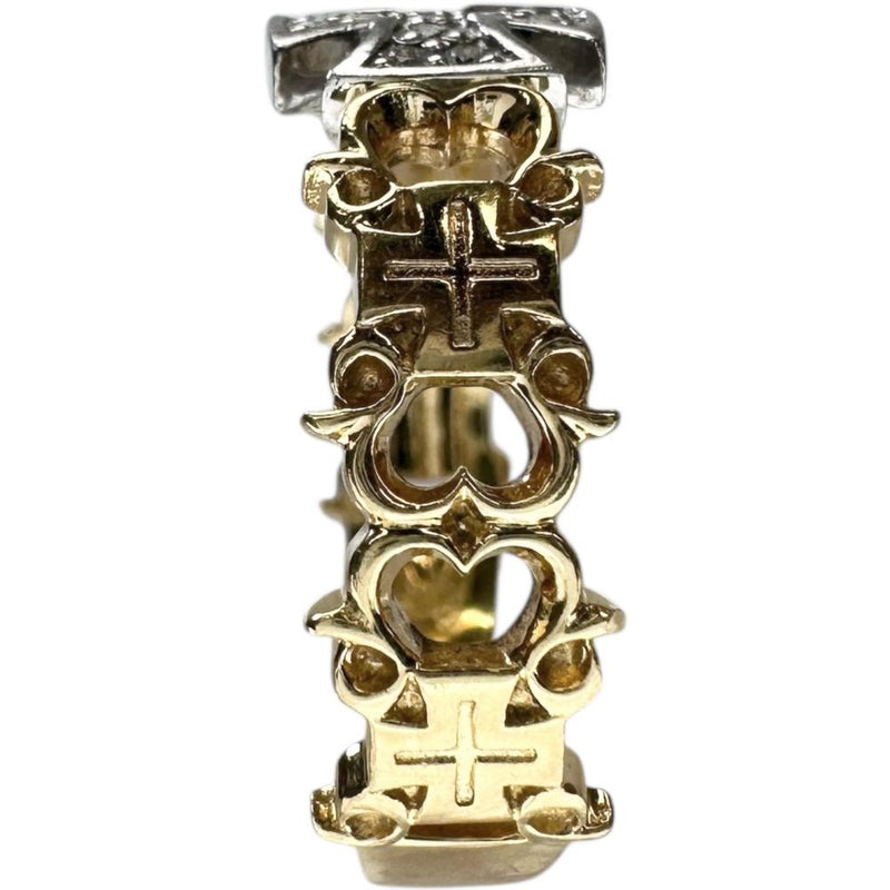 22.5号 ガレリア メンズOK ダイヤモンド 0.12ct リング・指輪 K18ゴールド 18金/Pt900プラチナ 7.1g レディース
【中古】【真子質店】【NN】




【IITT】