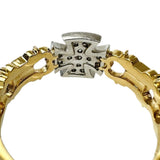 22.5号 ガレリア メンズOK ダイヤモンド 0.12ct リング・指輪 K18ゴールド 18金/Pt900プラチナ 7.1g レディース
【中古】【真子質店】【NN】




【IITT】
