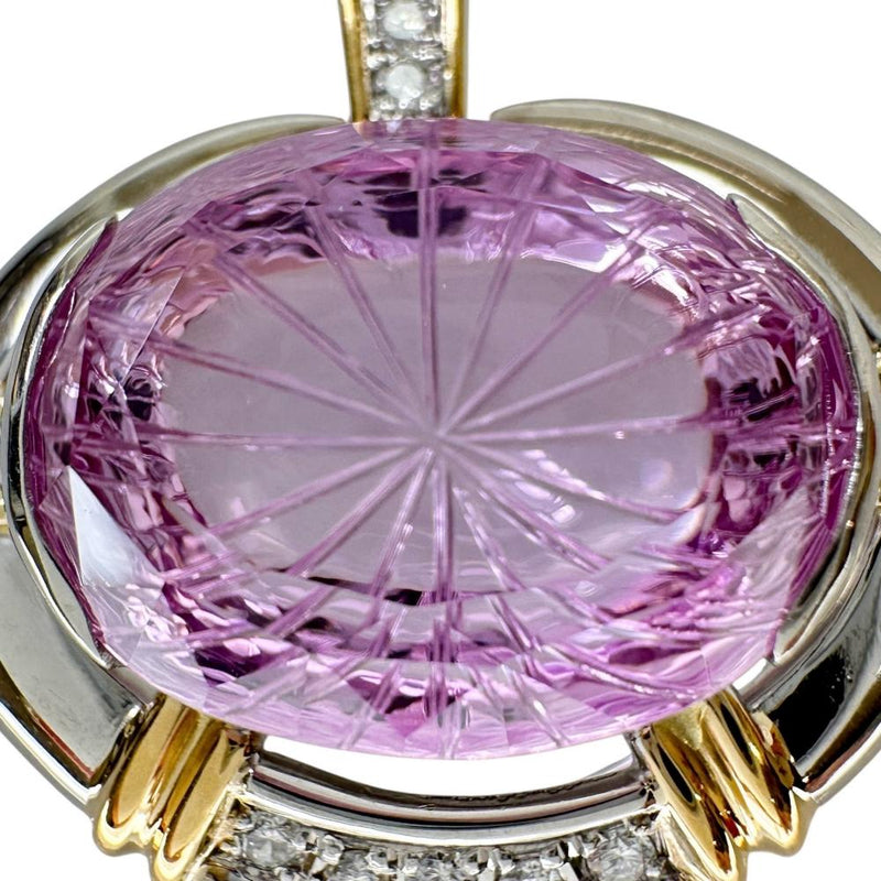 クンツァイト 22.50ct ダイヤモンド 0.27ct ペンダントトップ Pt900プラチナ/K18ゴールド 18金 14.1g レディース
【中古】【真子質店】【NN】




【SYMi】