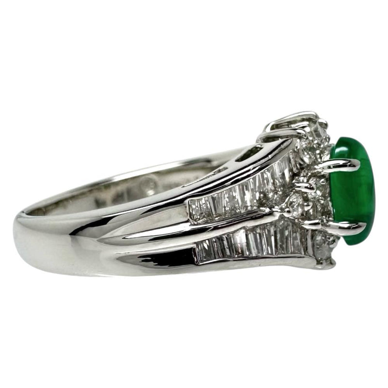 13号 三越ジュエリー エメラルドキャッツアイ 0.53ct ダイヤモンド 計0.75ct リング・指輪 Pt900プラチナ 7.9g レディース
【中古】【真子質店】【NN】




【SSx】