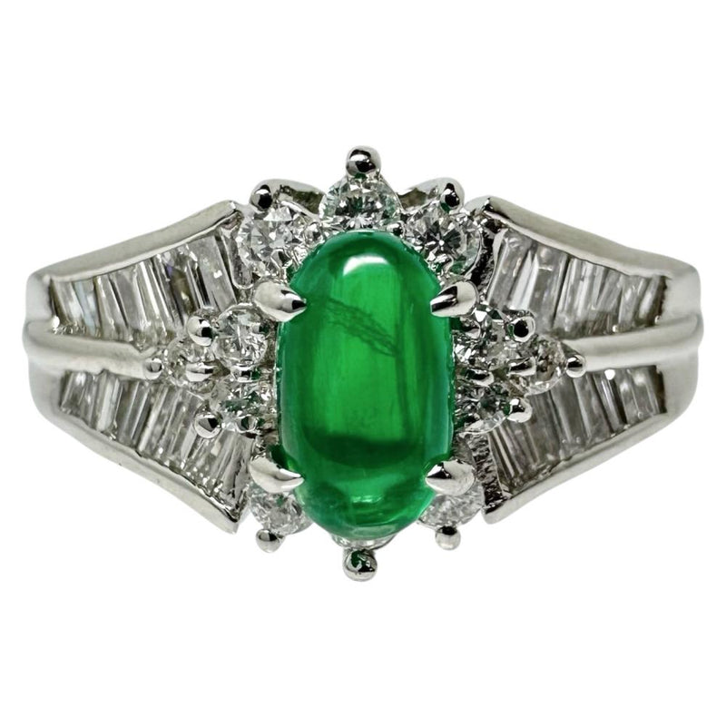 13号 三越ジュエリー エメラルドキャッツアイ 0.53ct ダイヤモンド 計0.75ct リング・指輪 Pt900プラチナ 7.9g レディース
【中古】【真子質店】【NN】




【SSx】