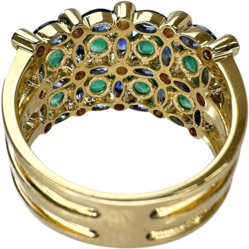 12.5号【Ponte Vecchio/ポンテヴェキオ】 エメラルド 1.10ct サファイア 1.71ct ダイヤモンド 0.23ct リング・指輪 K18ゴールド 18金 6.5g レディース
【中古】【真子質店】【NN】




【IxMoY】