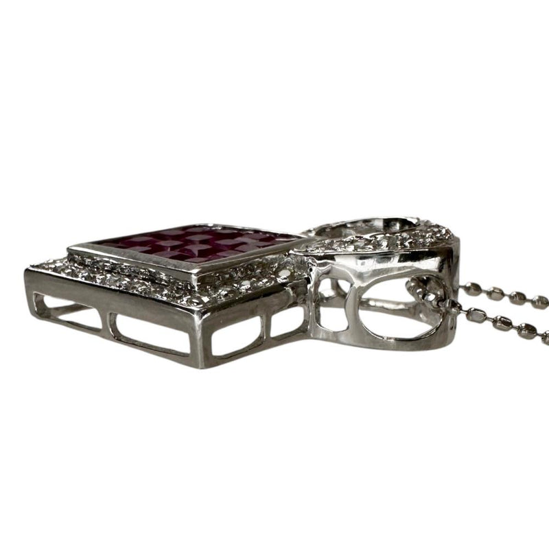 ミステリーセッティングルビー 1.30ct ダイヤモンド 0.18ct ネックレス K18WGホワイトゴールド 18金 4.9g 40cm レディース
【中古】【真子質店】【NN】




【MiTMo】